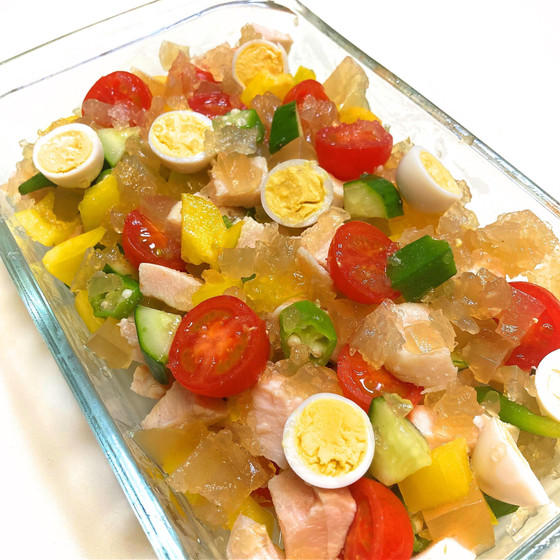 コロコロ野菜とコンソメジュレ