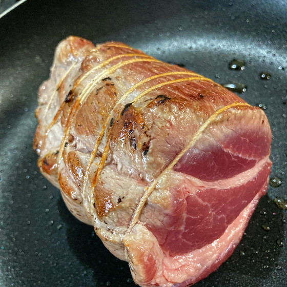 低温調理のチャーシュー