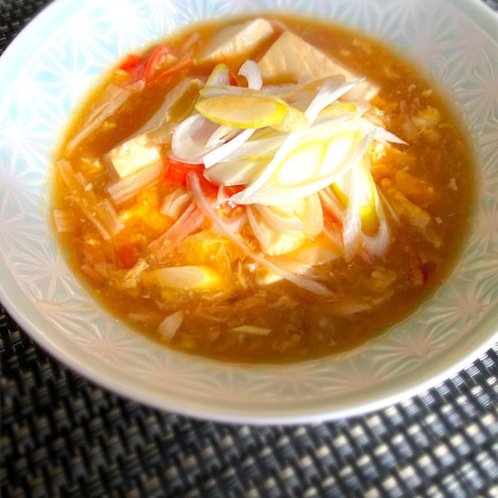 カニ玉豆腐