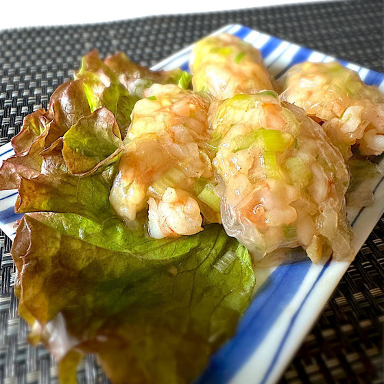 海老蒸し饅頭