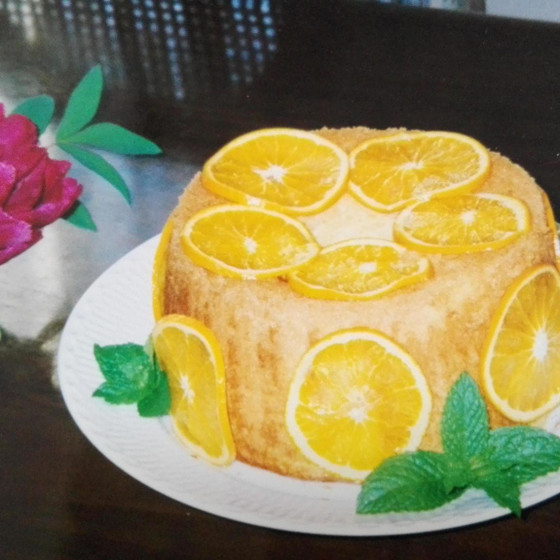 焼き菓子講座　オレンジシフォンケーキ