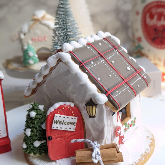 クリスマスのお家作りレッスン