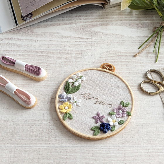 まるで本物！
刺繍風クッキー