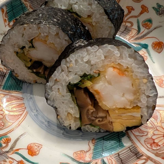 リクエストレッスン　巻き寿司