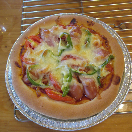 初めてのピザ作り