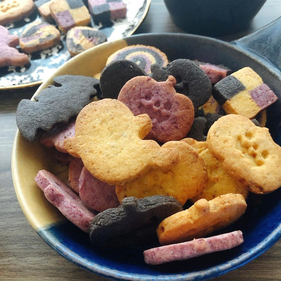 紫芋、かぼちゃ、ブラックココア味✨
