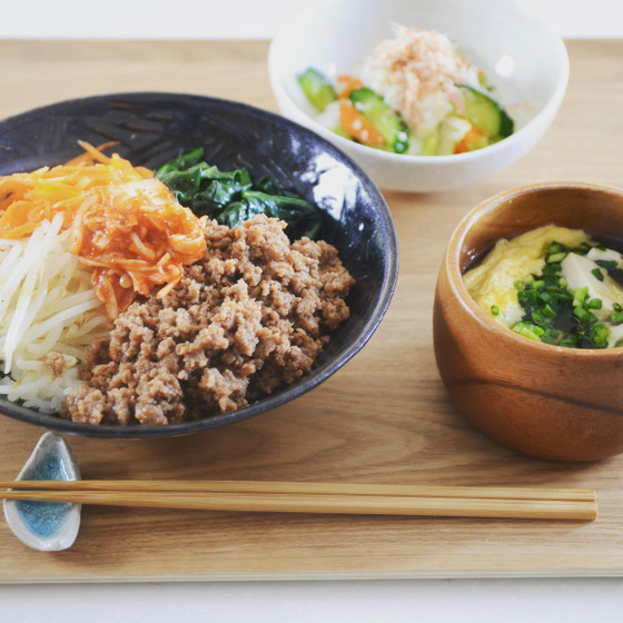 30分で3品完成！野菜たっぷりビビンバレッスン ！