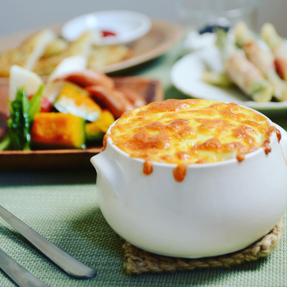 ホワイトソースを手作りしよう！野菜たっぷりお家カフェレッスン