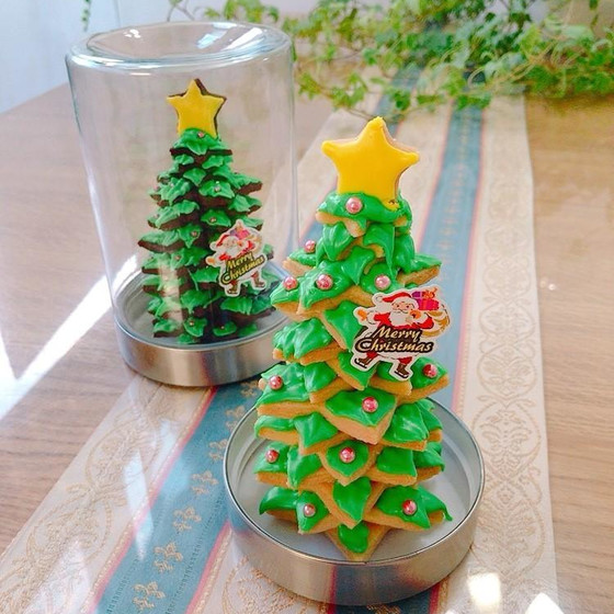 アイシングクッキーｄｅクリスマスツリー