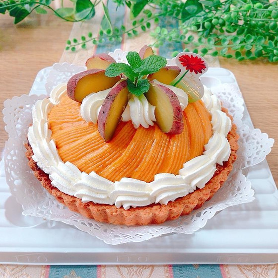 スイートポテトタルト