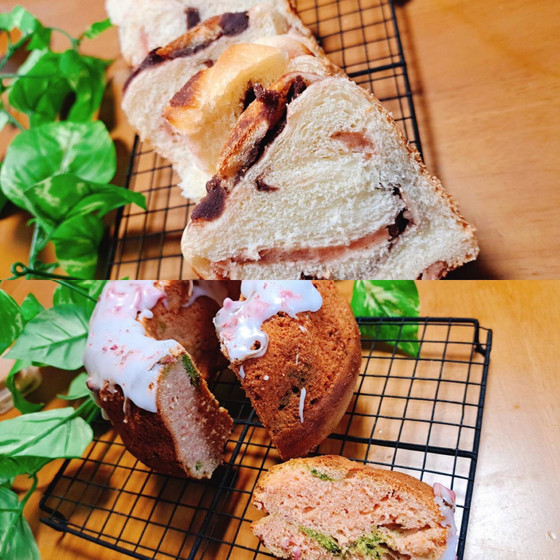 おうちスイーツセット(桜クグロフケーキ)