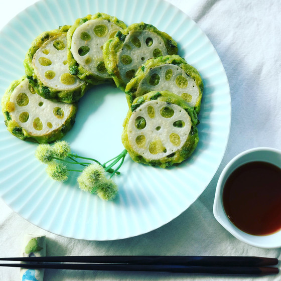 蓮根チヂミ