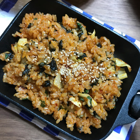 トビコ入り鉄板炒飯