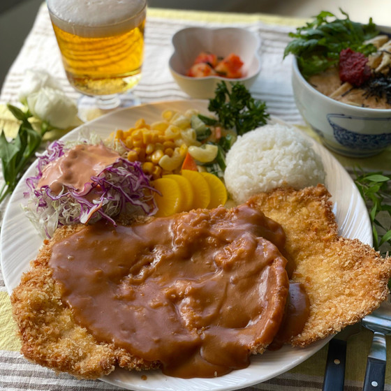 ワントンカツ定食、ポジャンマチャうどんで韓国旅行！