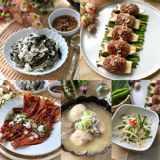ゴンドゥレバ、トッカルビ、トランクック、コダリチム、焼肉屋のサラダなど