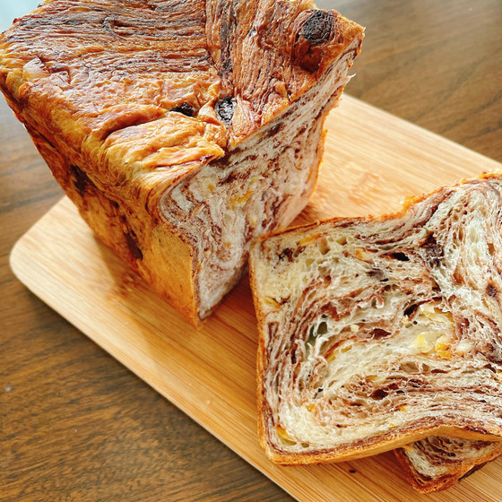 オレンジショコラデニッシュ食パン