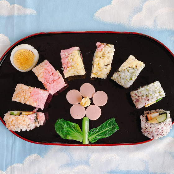 レインボーロールを作ろう　おもてなし料理