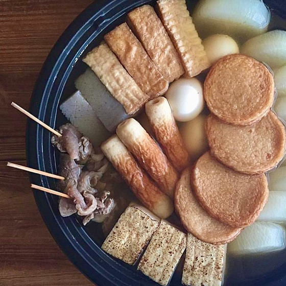 出汁が澄んだ美しい京風おでんを作ります