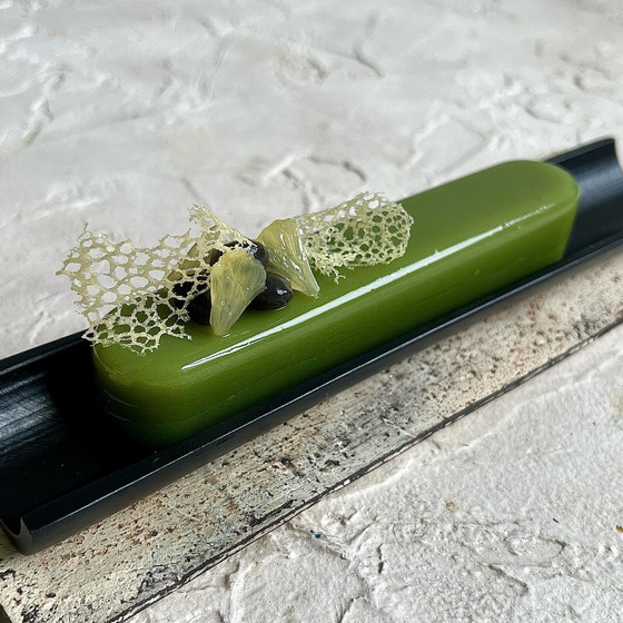 抹茶の水羊羹