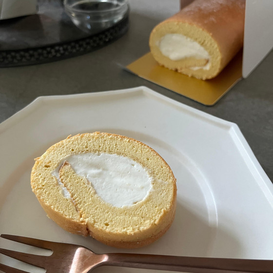 グルテンフリーで楽しむ、 砂糖ひかえめ米粉ロールケーキ