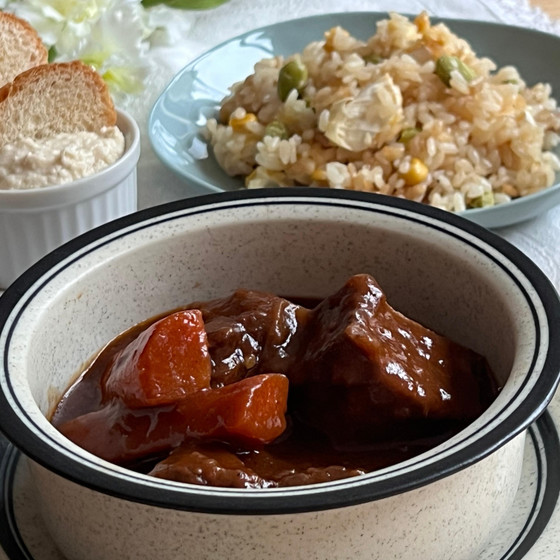 お料理レッスン　タンシチュー