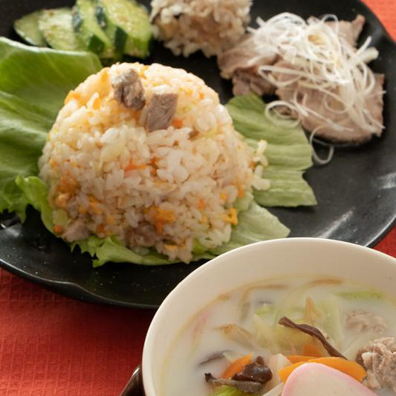 【圧力鍋】自家製塩チャーシューと、野菜たっぷりちゃんぽん