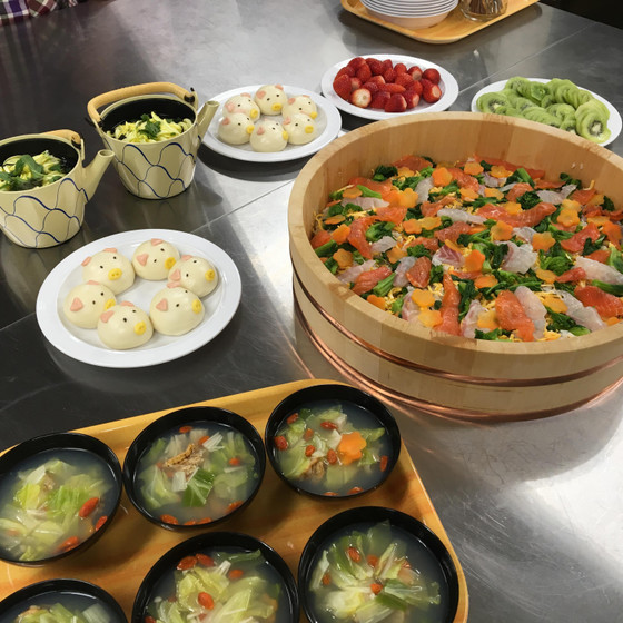 春の薬膳ちらし＆スープ