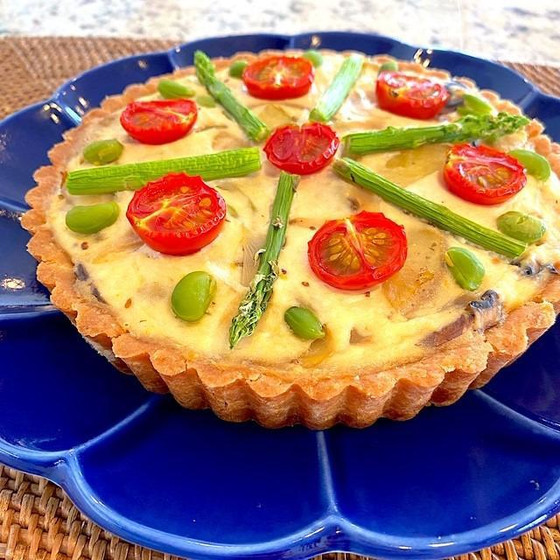 【オンライン】卵乳小麦を使わない　夏野菜のグルテンフリーキッシュ