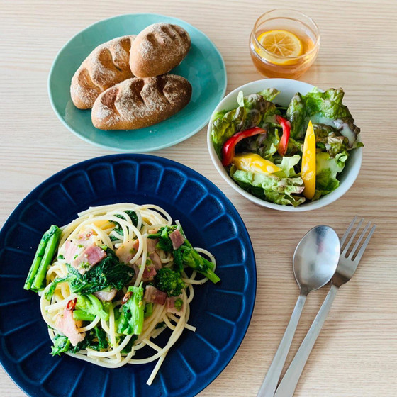 【料理・パン】2周年特別企画！春のパスタとライ麦パン
