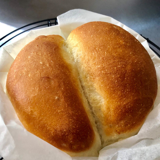 カリッサクッじゅわ～のクロワッサン風トースト焼きましょ