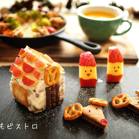 チキンパエリア＆ケーキのおうちdeクリスマス☆