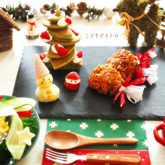 ホットケーキツリーでクリスマス☆