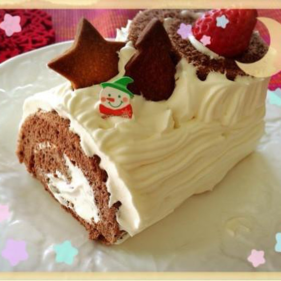 キッズ宝塚　12月 ブッシュドノエル