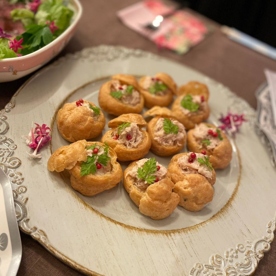 大人のクリスマス　ポークリエットと前菜2種