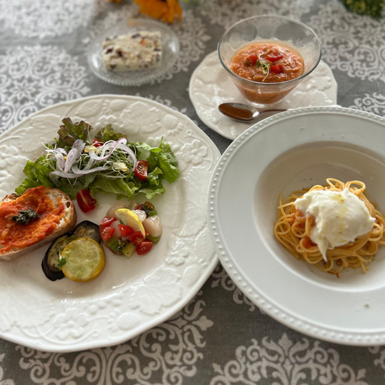 夏のヘルシーイタリアンレッスン
