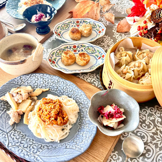 10月秋の薬膳中華料理レッスン