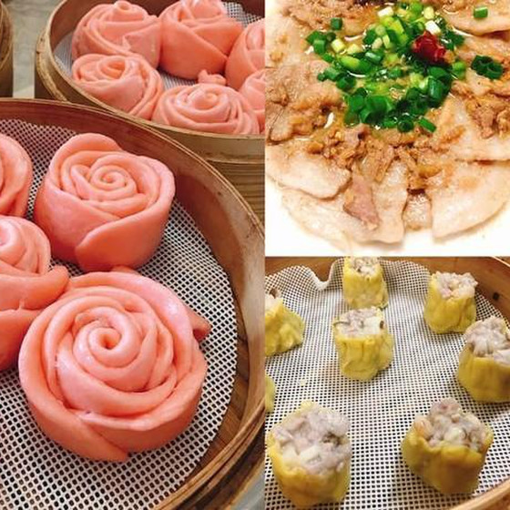 バラ饅頭＆香港シュウマイレッスン