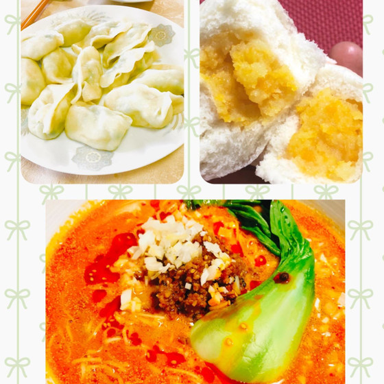 たくさん作ってお持帰り★水餃子、手打ち坦々麺、饅頭レッスン
