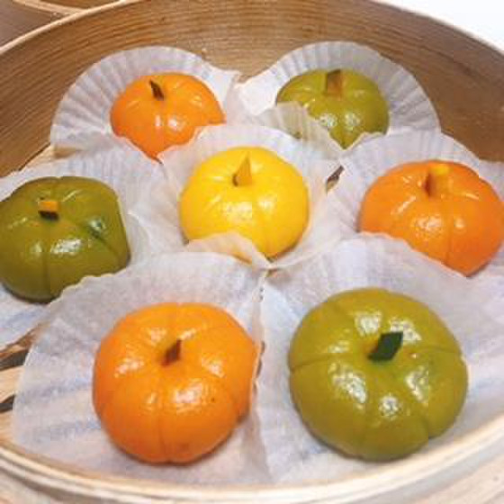 チャーシューパイ、かぼちゃ団子レッスン♪