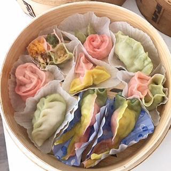 蒸し餃子