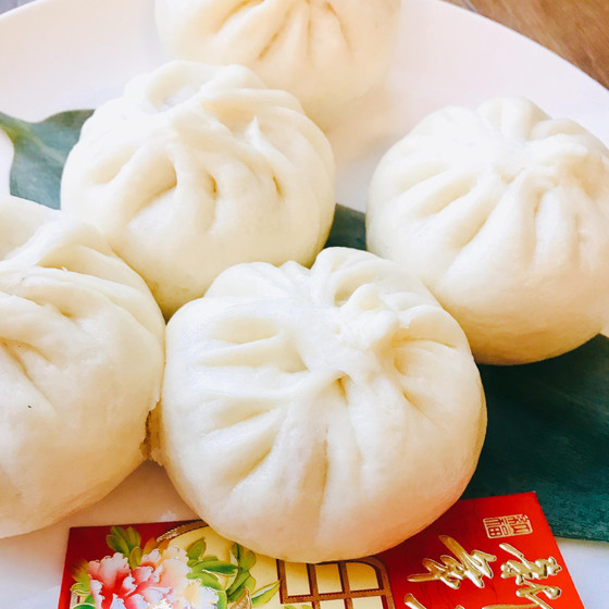 しっとり豚角煮饅頭