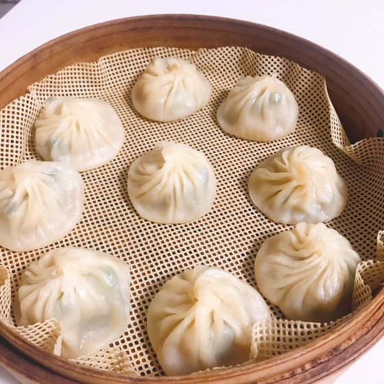 皮も餡も新レシピ★国産粉で作るやわらか蝦ショーロンポー