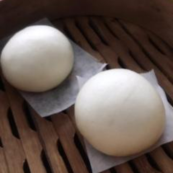 あんまん（蒸した後）
