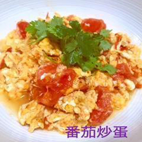 トマト卵炒め