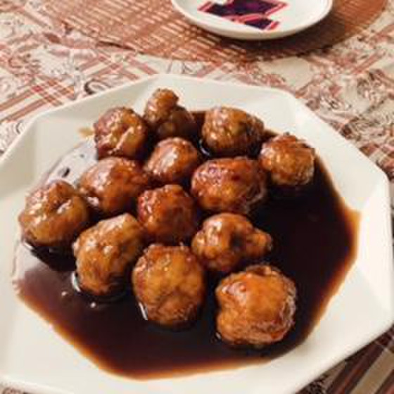 黒酢肉団子