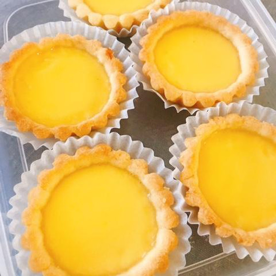 タルト生地のエッグタルト
