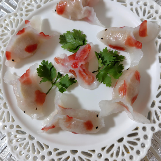 造型餃子（金魚）