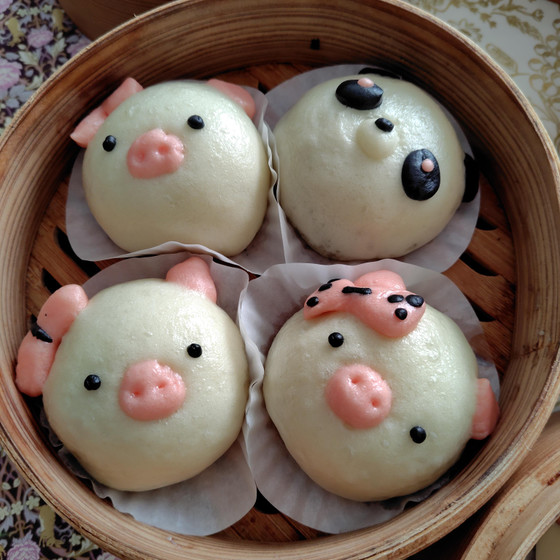 動物肉まん