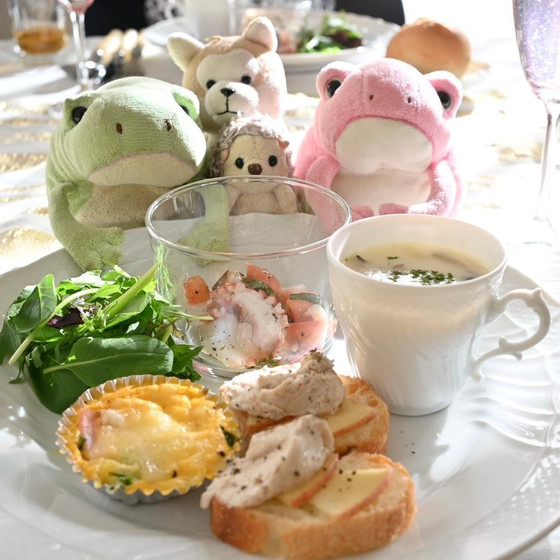 きのこのクリームスープ