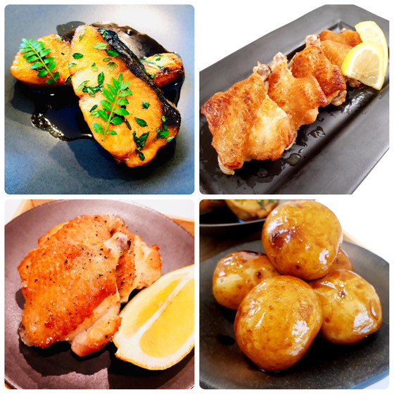 【開催受付：1〜3月】春和食：①鰆(さわら)の木の芽焼き ②手羽中のレモン風味パリパリ焼き ③新じゃがの煮っころがし